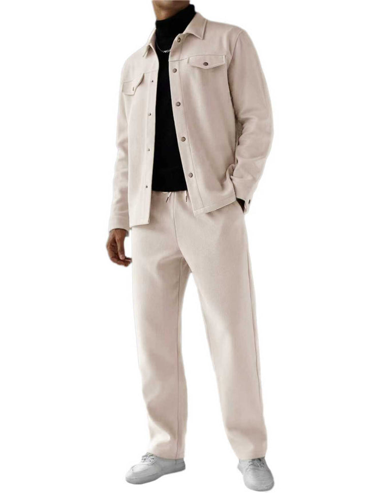 Herren Freizeitanzug mit weichem Stoff und lässiger Passform Aliams