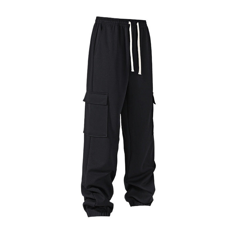 Herren Cargo-Jogginghose mit funktionalen Seitentaschen Aliams