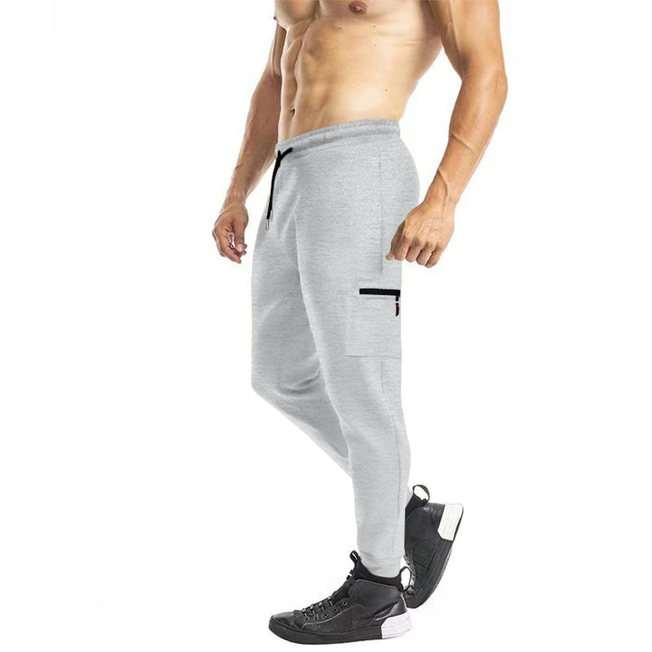 Herren Sportliche Jogginghose mit Seitentaschen Aliams