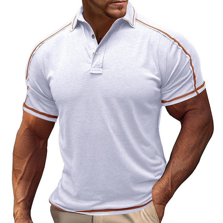 Herren Sportliches Poloshirt Aliams