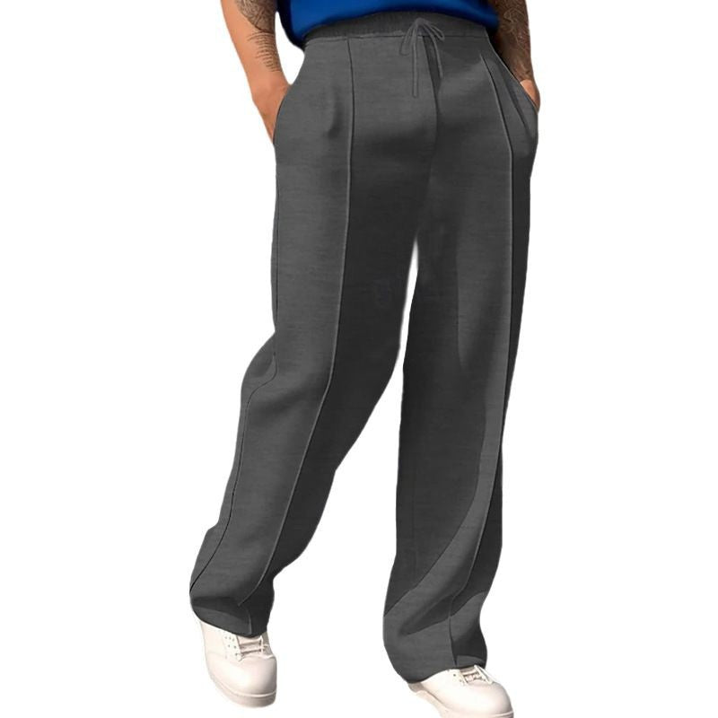 Herren Weite Freizeithose mit verstellbarem Kordelzug Aliams