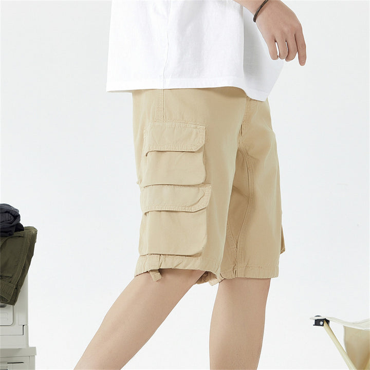 Herren Cargo-Shorts mit vielseitigen Taschenkombinationen Aliams
