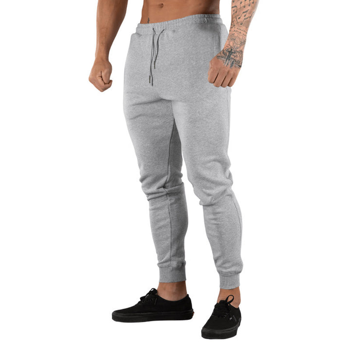 Herren Sportliche Jogginghose mit schmalem Schnitt und verstellbarem Kordelzug Aliams