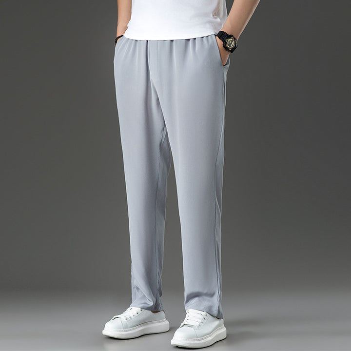 Herren Sportliche Freizeithose mit elastischem Bund und atmungsaktiven Eigenschaften Aliams