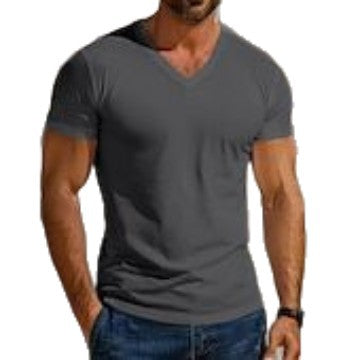 Herren V-Ausschnitt T-Shirt Aliams