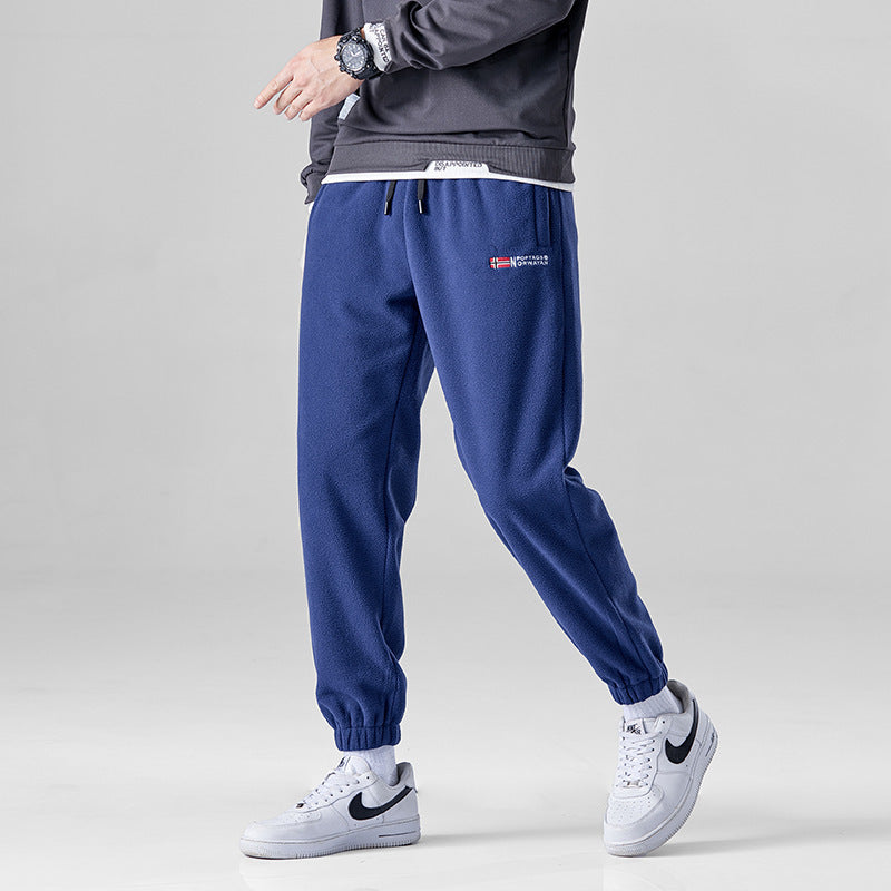 Herren bequeme Fleece-Hose Aliams