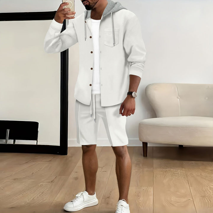 Herren Sportliches Freizeitanzug Aliams