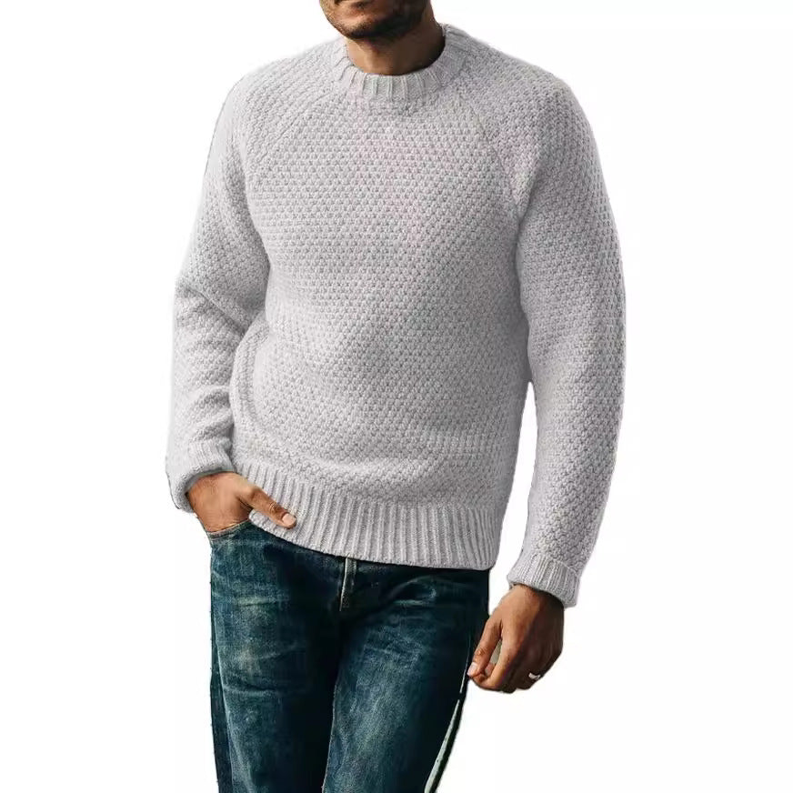 Herren Strickpullover mit zeitlosem Strukturdesign Aliams