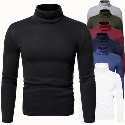 Herren Rollkragenpullover aus weichem Baumwoll-Mix Aliams