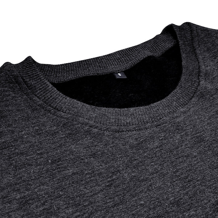 Herren Bequemer Rundhals Sweatshirt Aliams