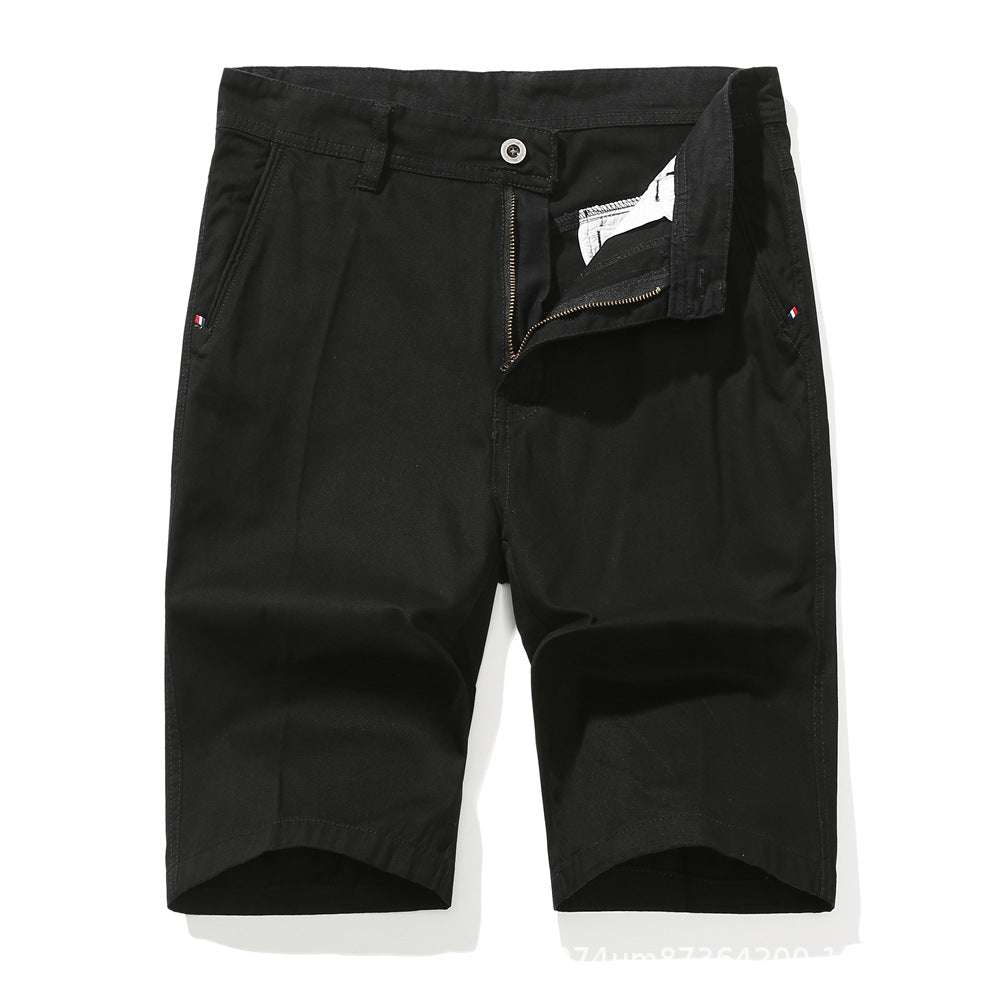 Herren komfortable und vielseitige Chino-Shorts mit praktischen Taschen Aliams