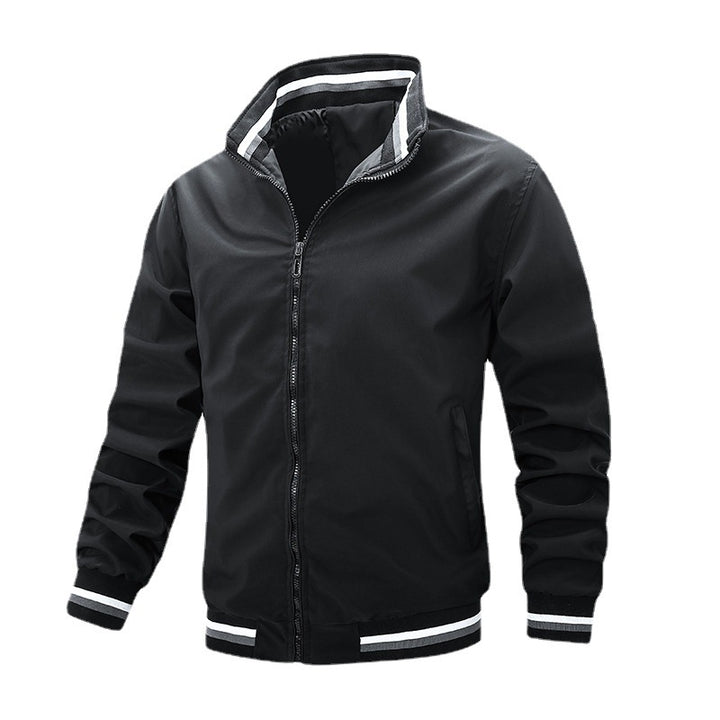 Herren elegante Bomberjacke mit stark isolierendem Innenfutter Aliams