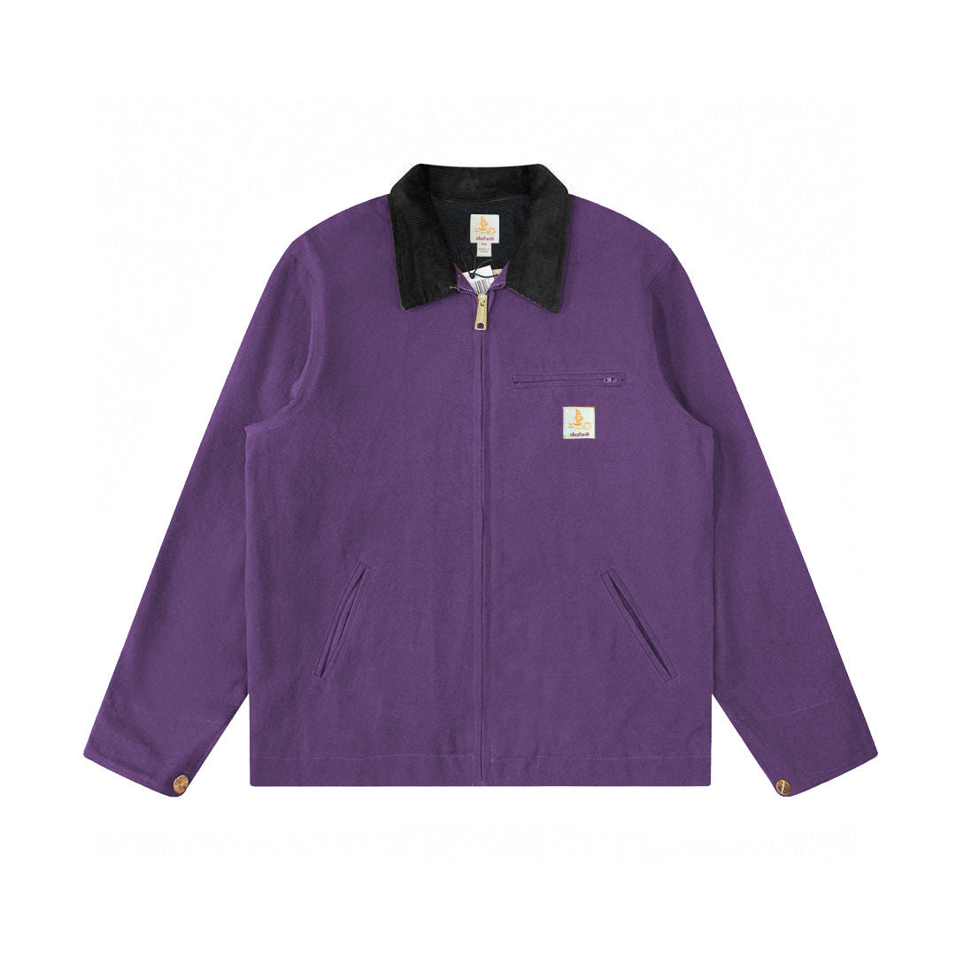 Herren robuste Arbeitsjacke mit hochwertigem Fleece-Futter Aliams