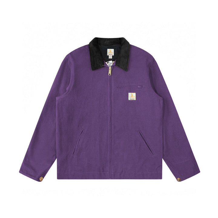 Herren robuste Arbeitsjacke mit hochwertigem Fleece-Futter Aliams