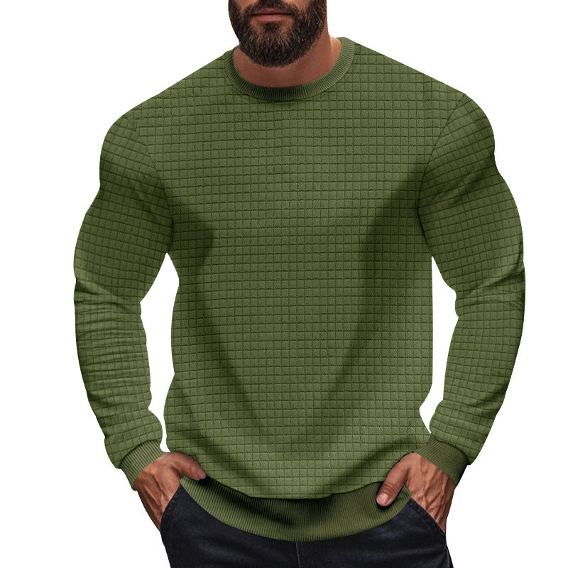 Herren strukturiertes Sweatshirt mit modernem Schnitt und hohem Tragekomfort Aliams