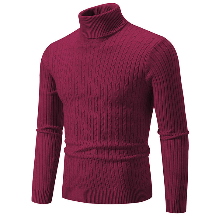 Herren Rollkragenpullover aus komfortabler Strickqualität Aliams