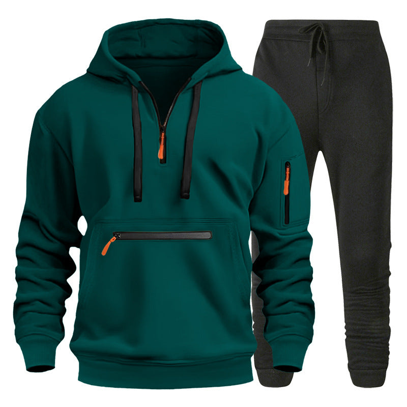 Herren Sportlicher Hoodie mit Jogginghose Aliams