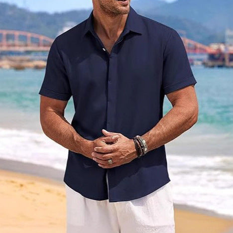 Herren Kurzarmhemd Aliams