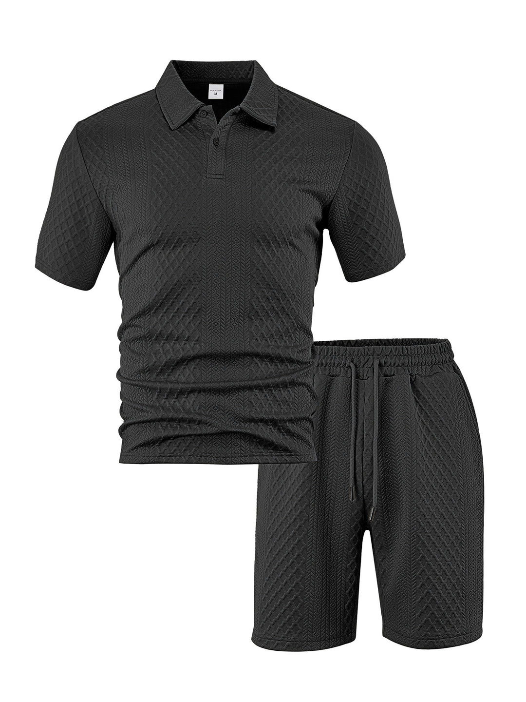 Herren Sportliches Poloshirt mit Shorts Aliams