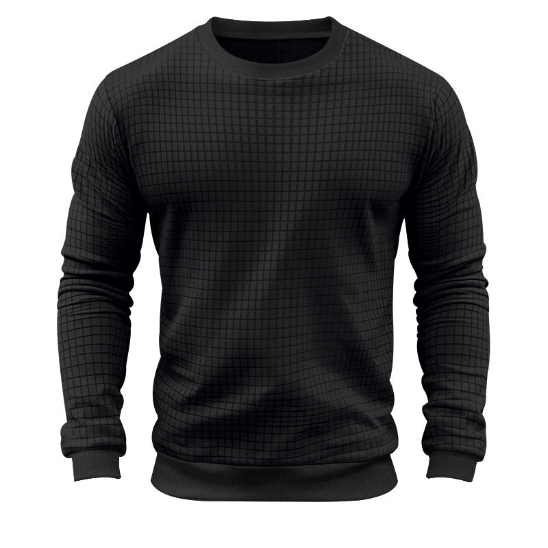 Herren strukturiertes Sweatshirt mit modernem Schnitt und hohem Tragekomfort Aliams