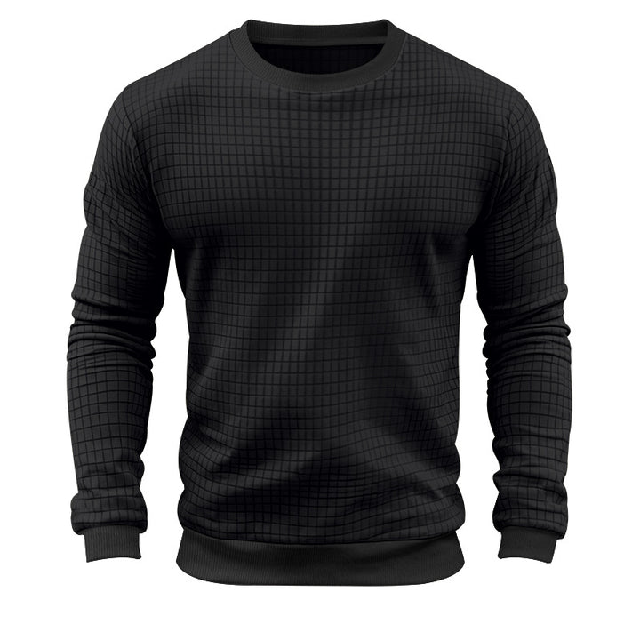 Herren strukturiertes Sweatshirt mit modernem Schnitt und hohem Tragekomfort Aliams