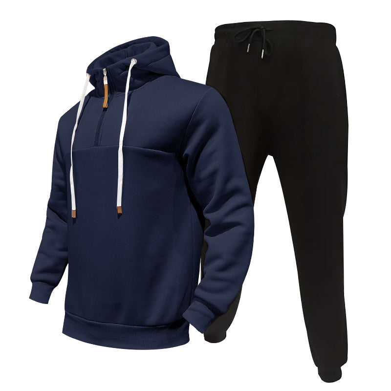 Herren Hoodie und Cargo Jogginghose Set Aliams