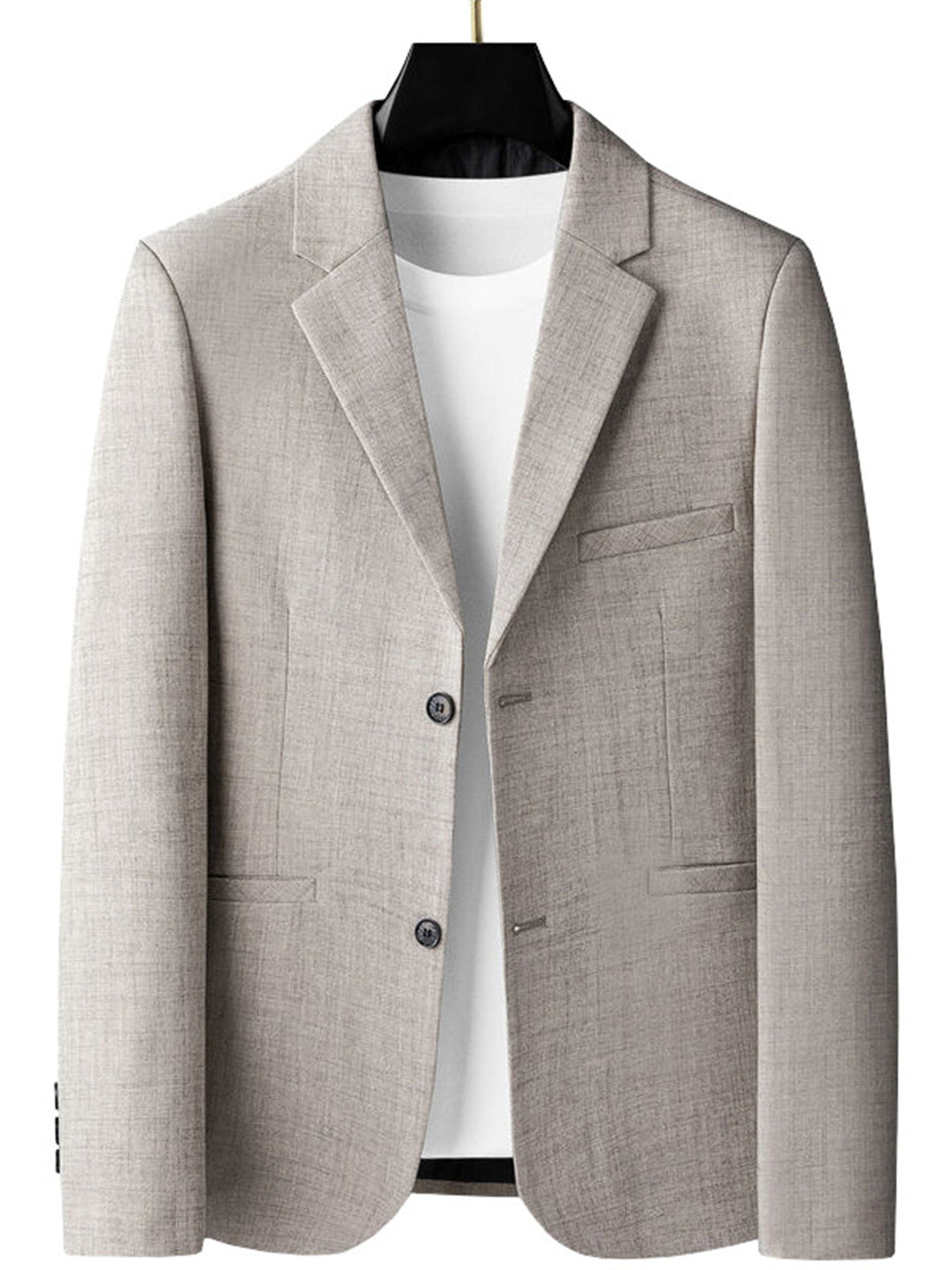 Herren eleganter Sommerblazer aus leichtem, atmungsaktivem Stoff Aliams