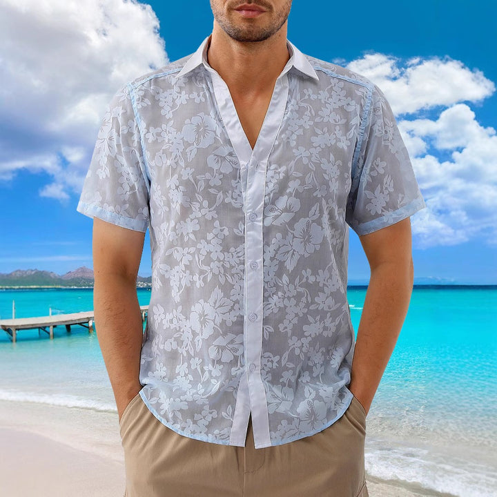 Herren Kurzarmhemd Aliams