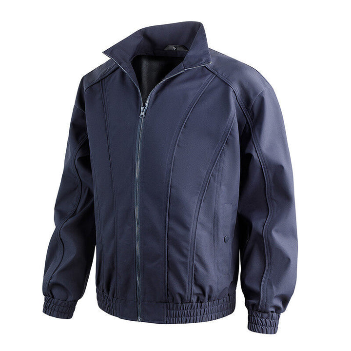 Herren Freizeitjacke mit hochschließendem Kragen und elastischem Bund Aliams