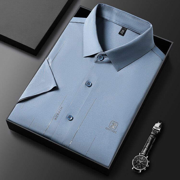 Herren sportliches Kurzarmhemd mit innovativer Feuchtigkeitsregulierung Aliams