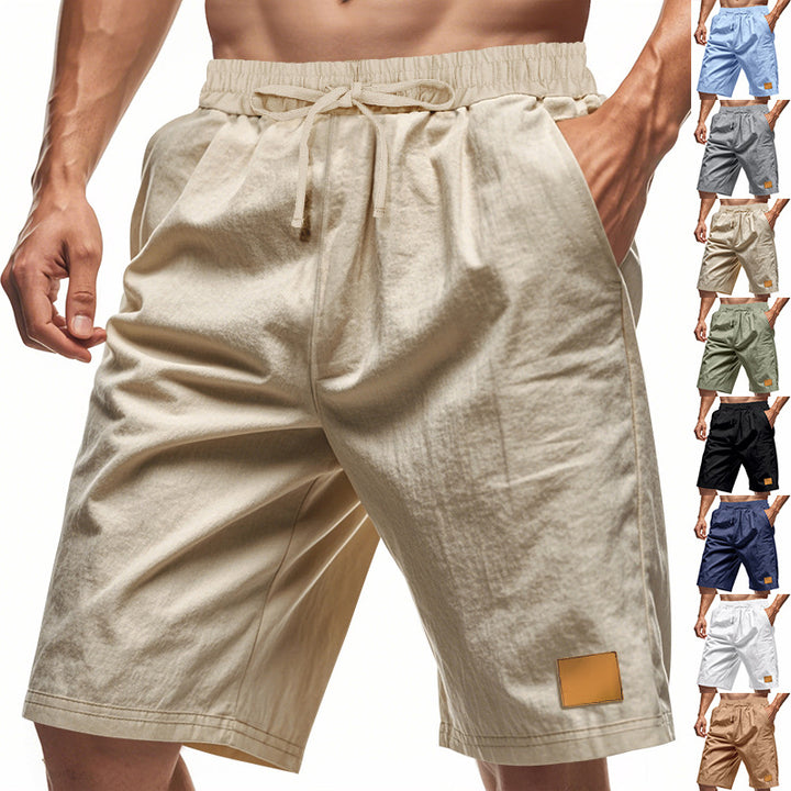 Herren bequeme Sport-Shorts mit elastischem Bund und praktischen Seitentaschen Aliams