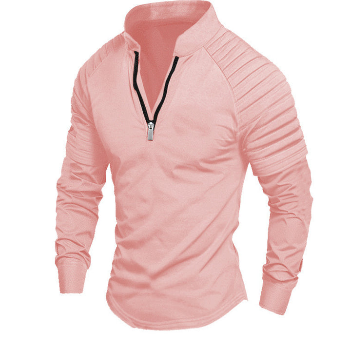 Herren Sportlicher Zip-Pullover mit modischen Akzenten Aliams