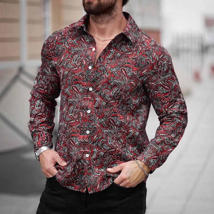Herren Hemd im angesagten Paisleymuster Aliams