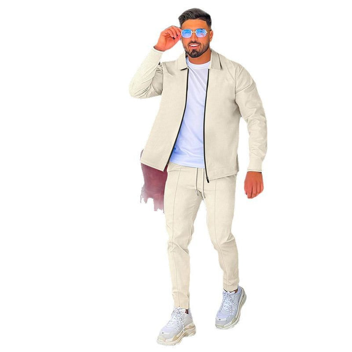 Herren sportliches Trainingsset mit innovativem Strukturdesign Aliams