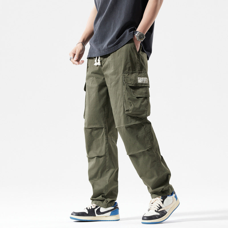 Herren Cargo-Hose mit multifunktionalen Taschen Aliams