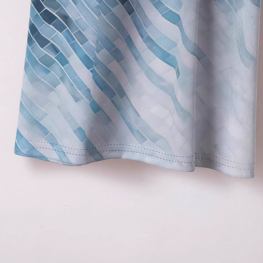 Herren Kurzarm Poloshirt mit exklusivem grafischem Design Aliams