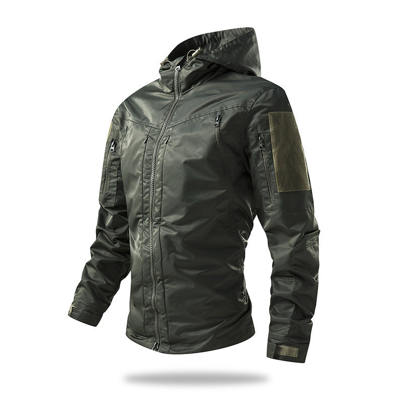 Herren technische Outdoorjacke mit atmungsaktiver Membran Aliams