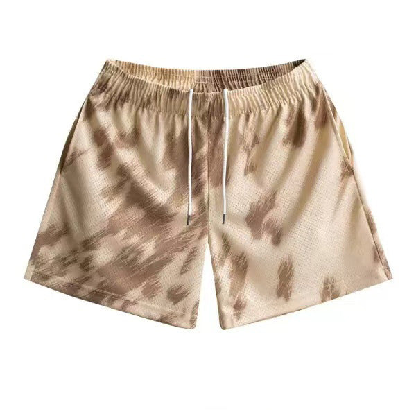 Herren Freizeit Leichtgewicht Batik Shorts Aliams
