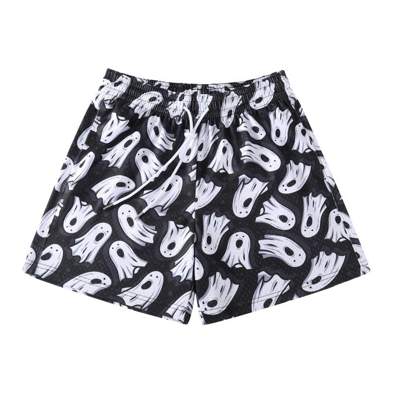 Herren Ghost Print Badehorts Aliams