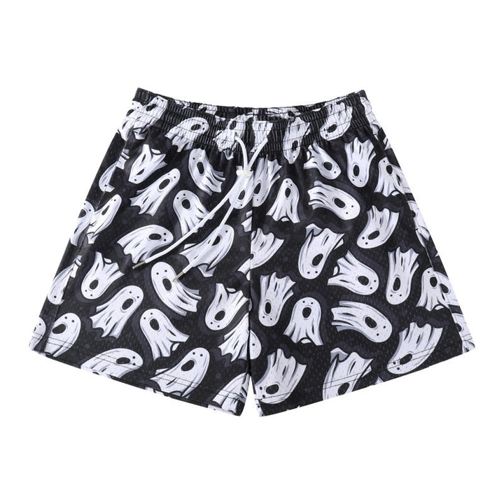 Herren Ghost Print Badehorts Aliams