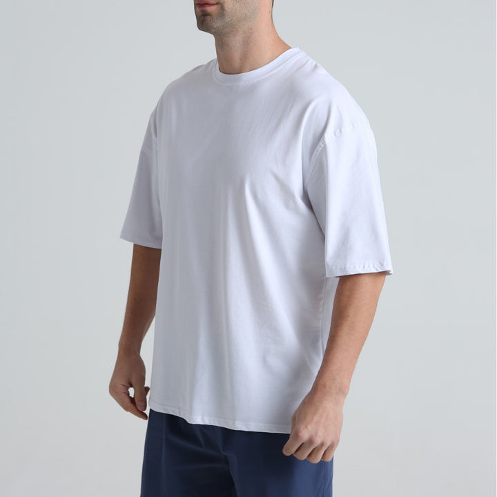 Herren Bequemes Loose-Fit T-Shirt aus hochwertiger Baumwolle Aliams