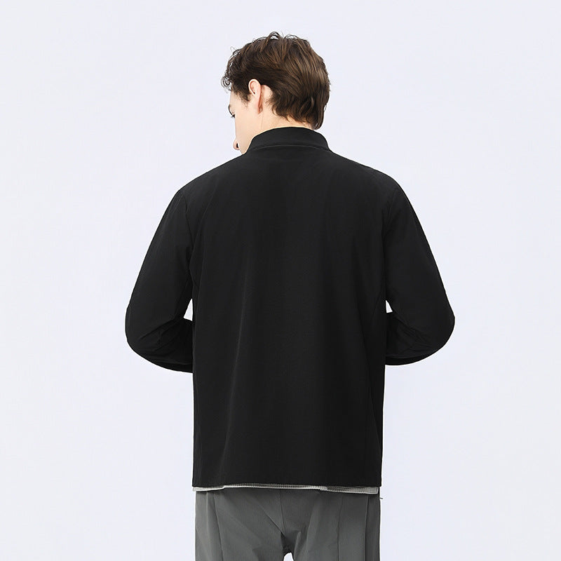 Herren Sportliche Windjacke Aliams