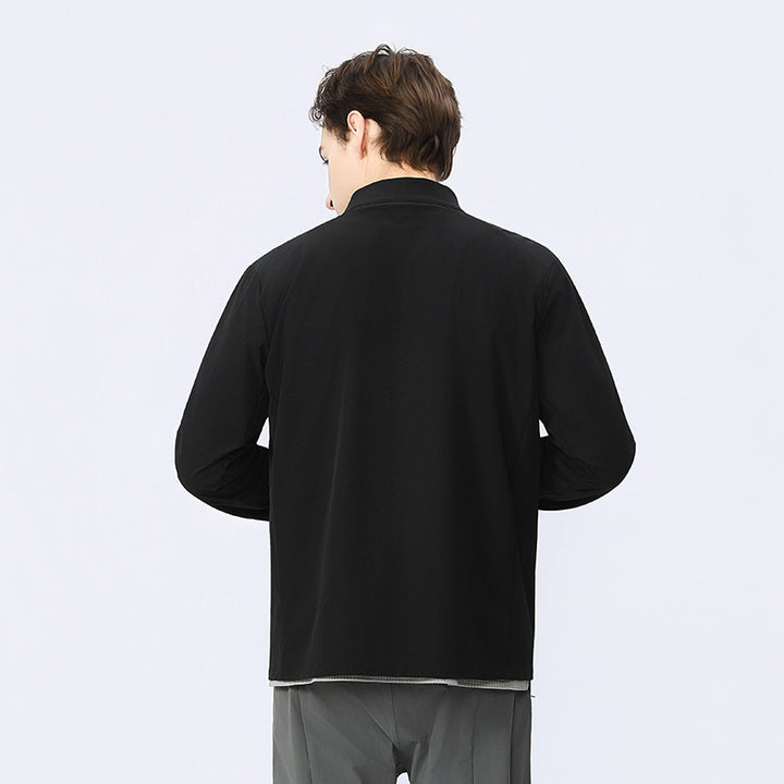 Herren Sportliche Windjacke Aliams