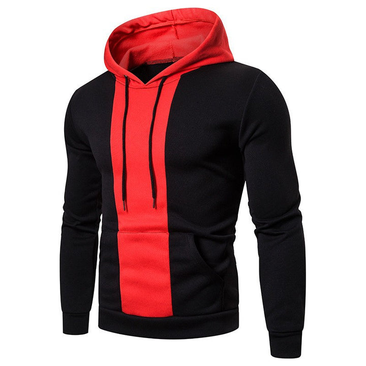 Herren Kapuzenpullover mit modernem Farbblock-Design Aliams