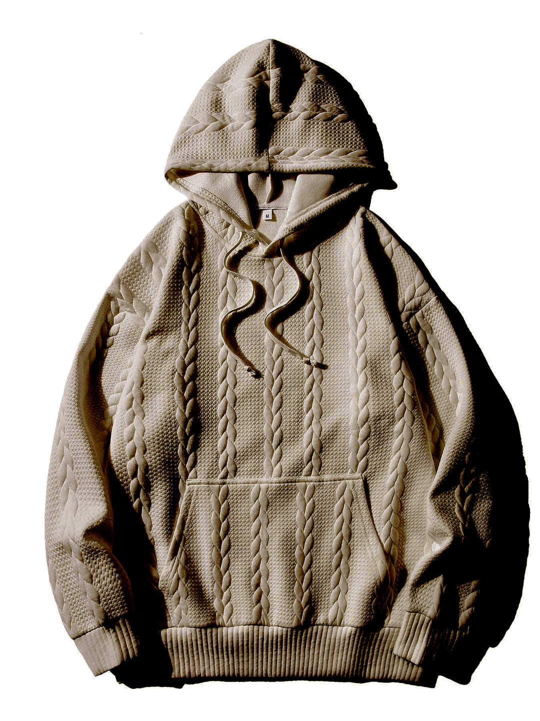 Herren Kapuzenpullover mit strukturiertem Muster Aliams