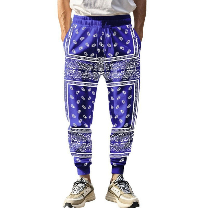 Herren unkomplizierte Jogginghose im Bandana-Stil Aliams