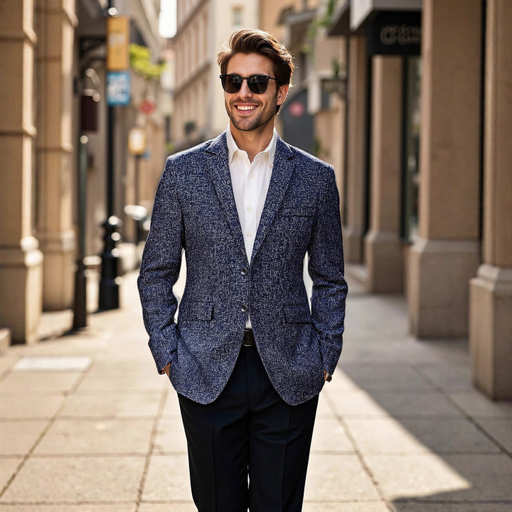Herren eleganter Freizeitblazer Aliams
