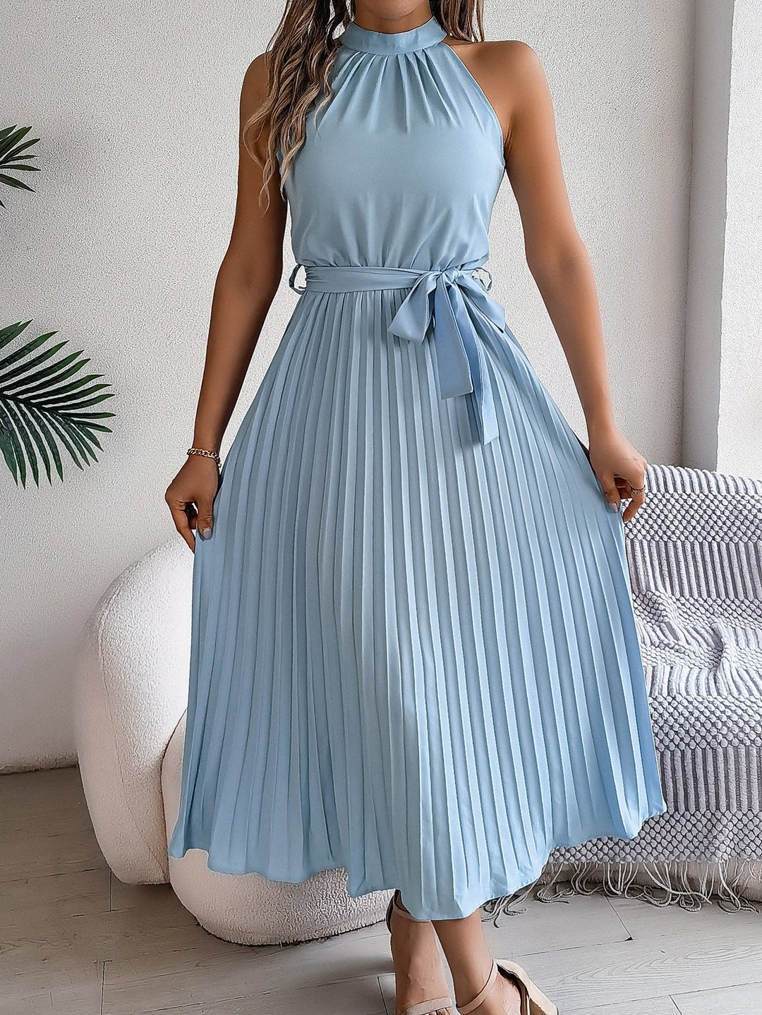 Aliams | Ärmelloses Maxikleid