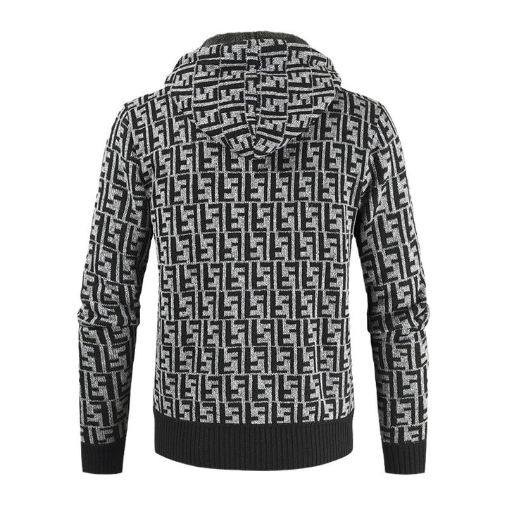 Herren Warm gefütterte Kapuzenjacke Aliams