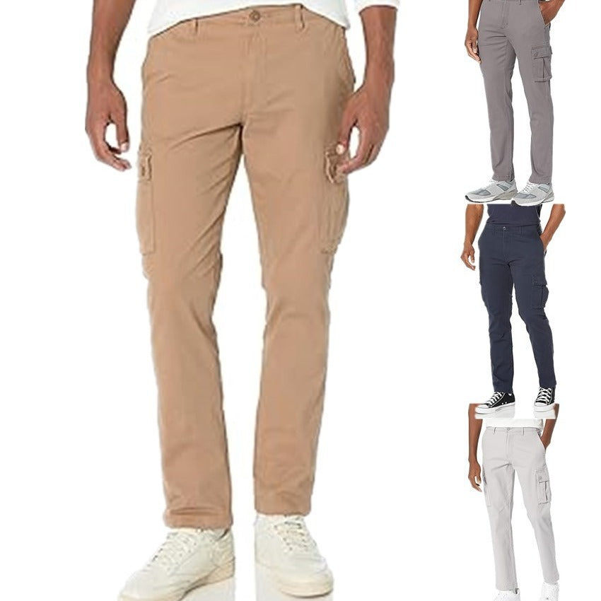 Herren Cargo-Hose mit praktischen Taschen und strapazierfähigem Material Aliams